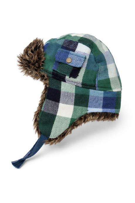 Zateplená zimná čiapka ušianka (trapper hat), 