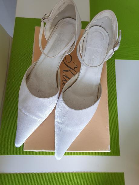 Svadobne topanky velkost 40, 40