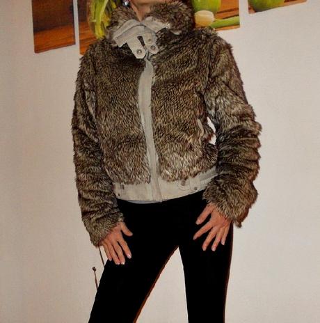 Trendy huňatý kožúšok - cena už s poštovným, kenvelo,s
