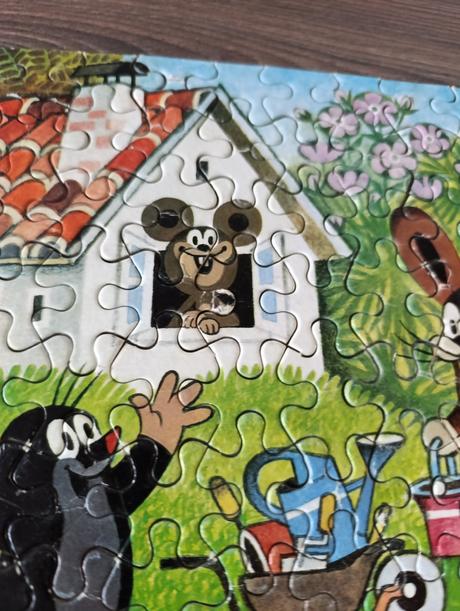 Puzzle krtko a labkova patrola, 