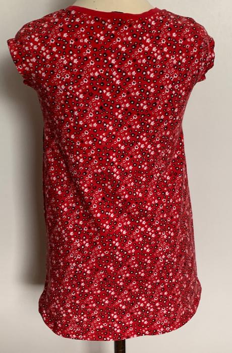 George červené šaty s kvietkami, george,110