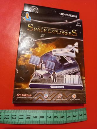 3d puzzle vesmír, 