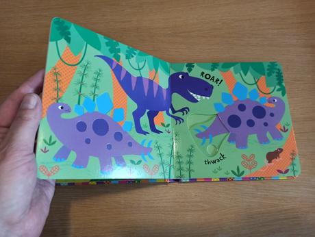 Slide and see dinosaurs leporelo, 