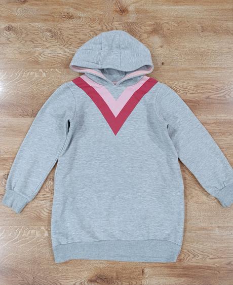 Šedé mikinové šaty, pepperts,140