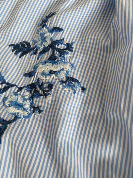 Modra blúzka, fracomina,s