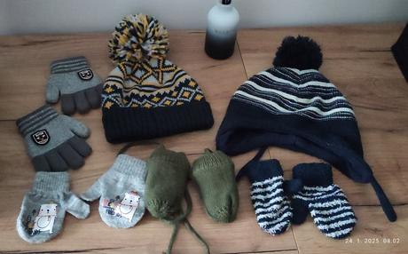 Čiapky a rukavice 86/92, 86