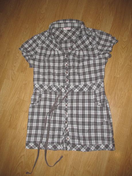 Predĺžená košeľa s vreckami v. 44, orsay,44