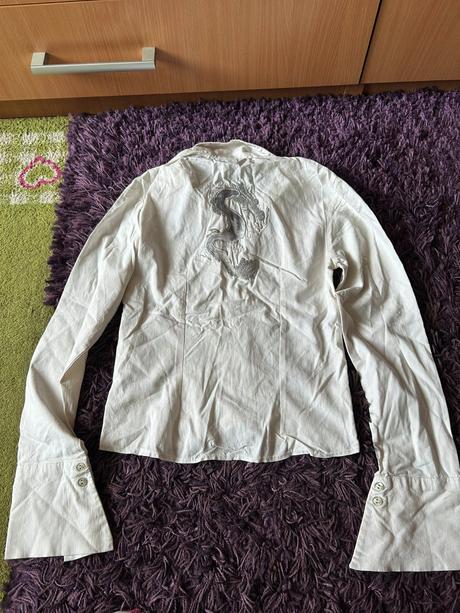 Elastická košeľa s drakom veľ. 36, 36