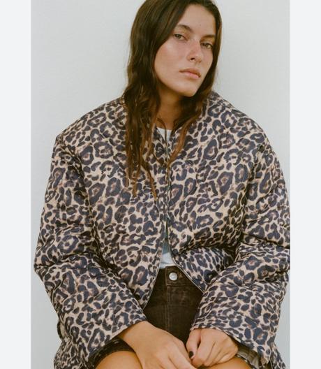 Bunda 1 x oblečená, zara,m