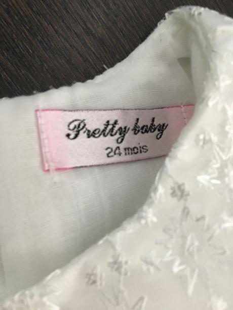 Spoločenské šaty, veľkosť 24mes., pretty girl,98