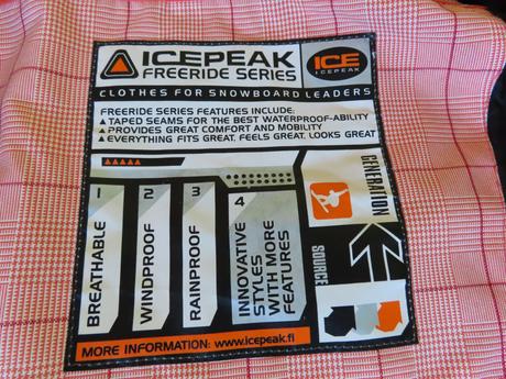 Icepeak, dámska snowboardová bunda, veľ.38, 38
