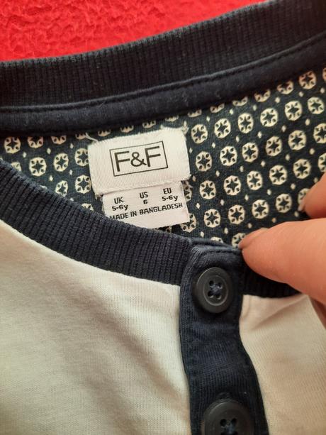 Chlapčenské tričko, f&f,116