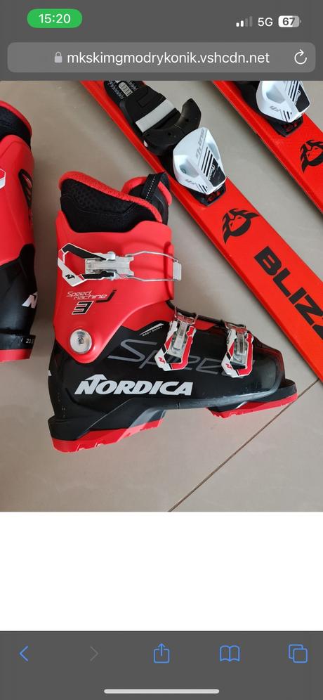 Lyže+lyžiarky, blizzard,130-139 cm