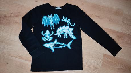 Svietiace tričko top stav, h&m,128