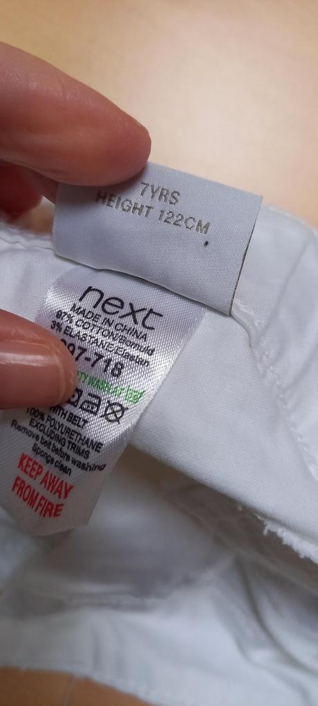 Elegantné 3/4 nohavice, next,122