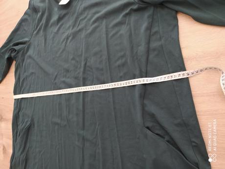 Smaragdovo-zelené šaty, h&m,4xl