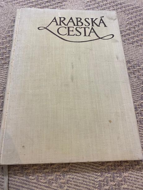 Stará retro kniha arabská cesta maximilian scheer,