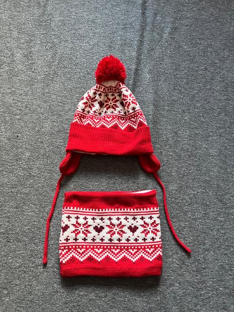 Zimný set čiapka a nakrčnik, pepco,86