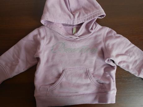 Nenosená mikina, benetton,68