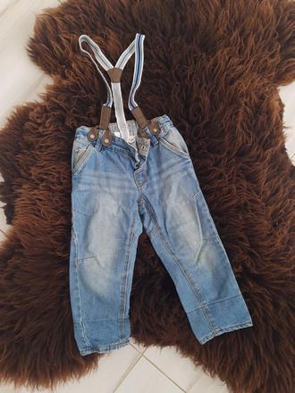 Detské rifle na traky h&m 86, h&m,86