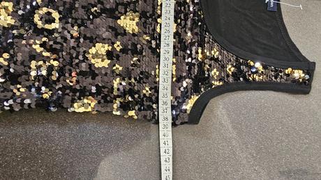 Flitrove tielko leskle, s