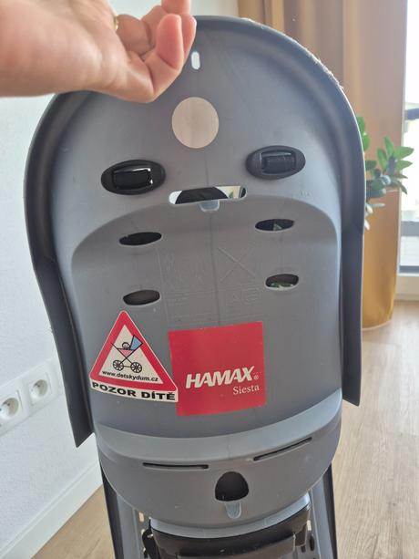 Sedacka na bicykel hamax siesta,