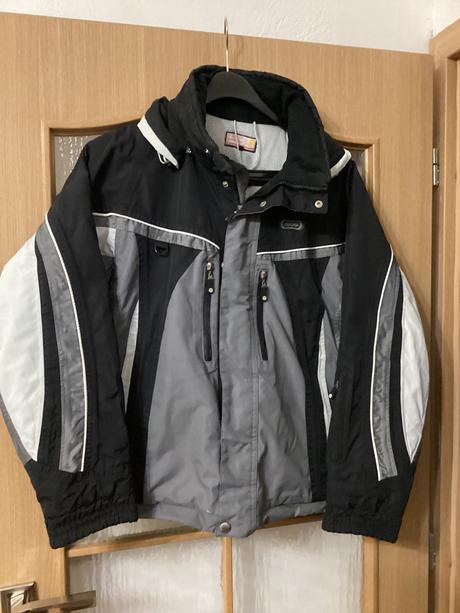 Zimná lyžiarska bunda s kapucňou, brugi,xl
