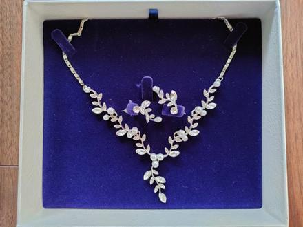 Sada náhrdelníka a náušníc,
