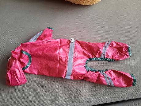 Nepremokavý overal pre psa,