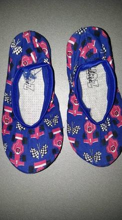 Modré cvičky-baletky, v.27/28,cena 2,-e/pár, deichmann,27