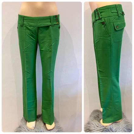 Dámske bedrové nohavice zelené (xl), xl