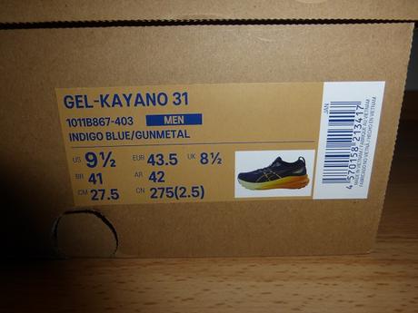 Bežecké tenisky asics kayano 31, asics,43