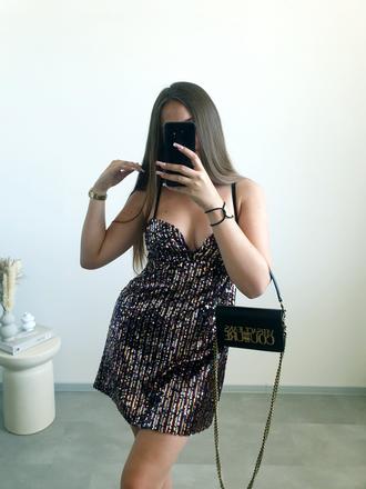 Flitrované zara šaty m, zara,m