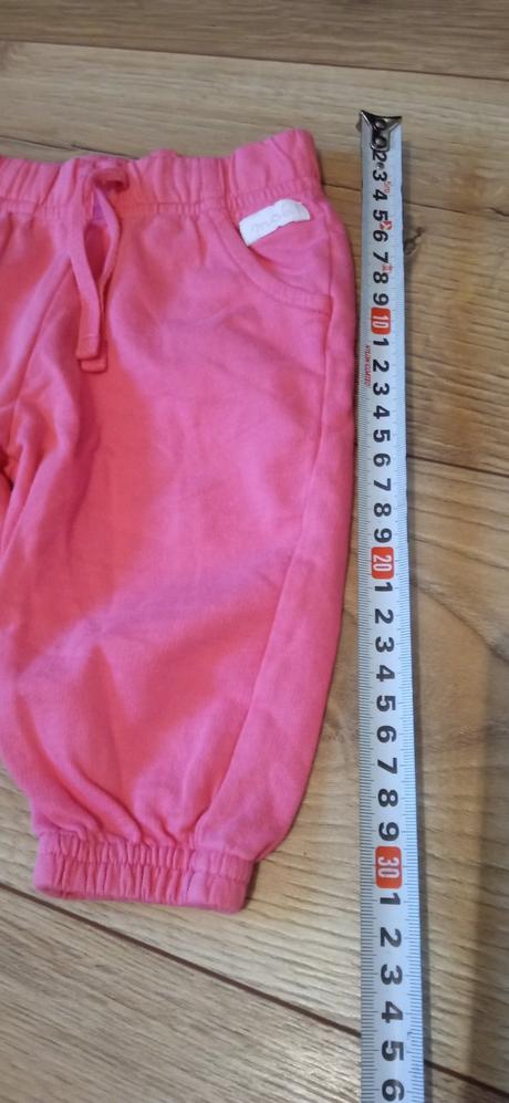 Ružové nohavice pre bábätko 62 (3-6m), 62