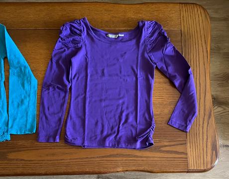 Jednofarebné tričká - dvojset 122/128, lindex,122