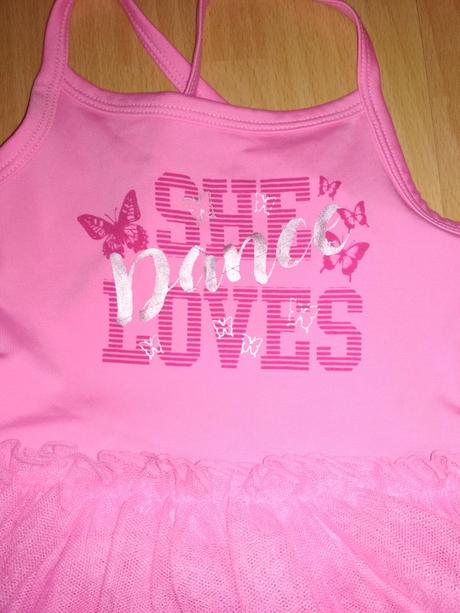 Dres na balet,  tanečnú 98/104, ballet rosa,98