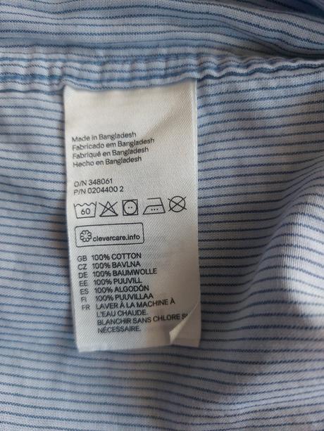 Krásna košeľa, h&m,86