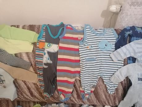 Mega balík oblečenia pre chlapca, 50–62