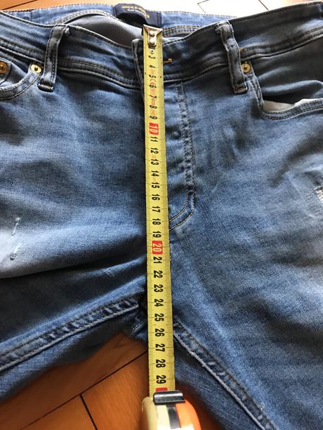 Pánske rifľové nohavice jack & jones - slim/glenn, 34