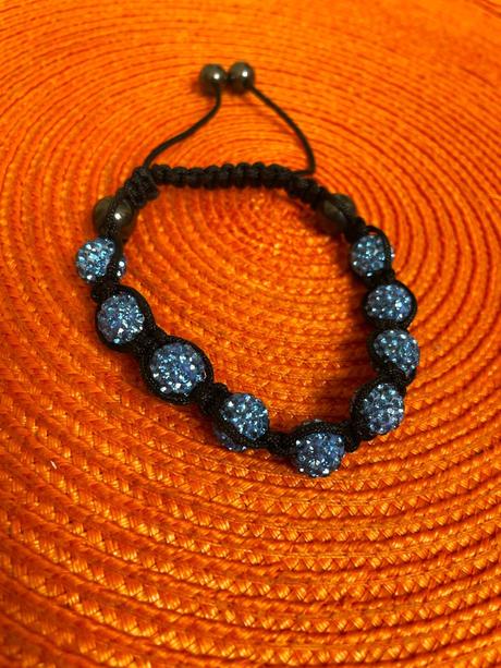 Uťahovací štrasový náramok, 