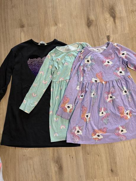 Šaty 122/128 hm, h&m,122