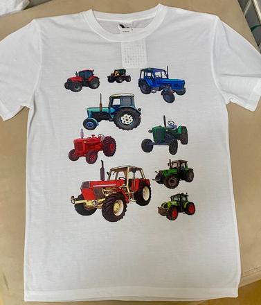 Unisex tričko- traktory - veľ. s, s