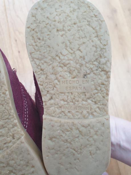 Prechodne topanky, 25