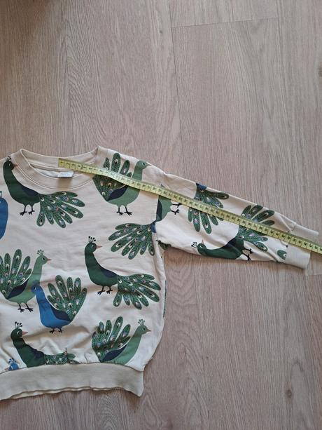 Mikina lindex o8 /104 vtaky / pavy, lindex,98