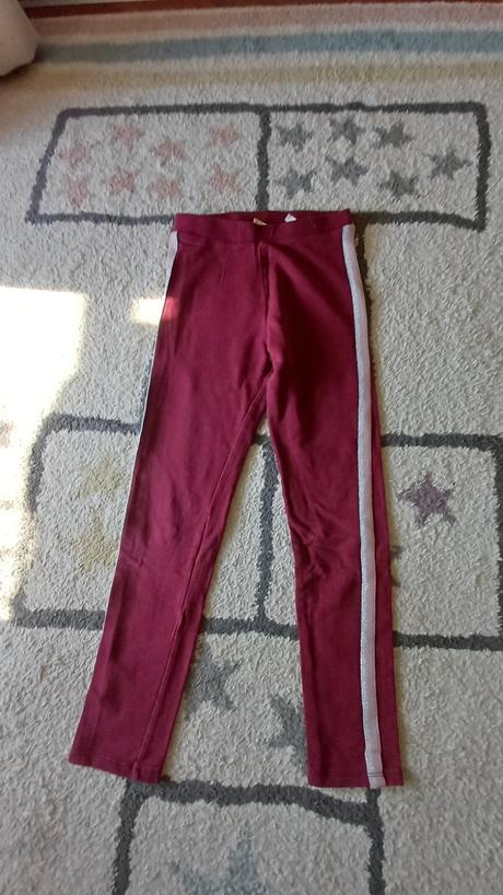 Zateplené legíny 134 - 3 ks, h&m,134
