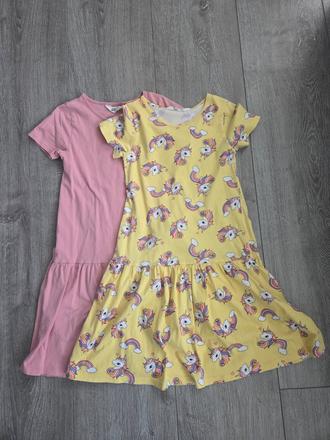 Bavlnené šaty, h&m,140
