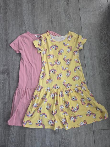 Bavlnené šaty, h&m,140