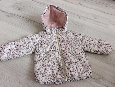 Kvietkovaná bundička, h&m,86