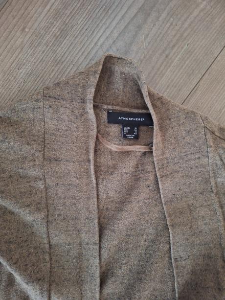 Khaki zeleny kardigan,sveter, atmosphere,38