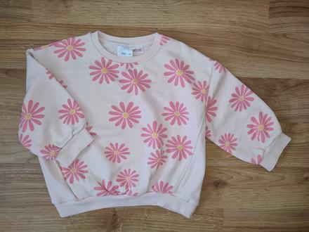 Kvetovaná mikina zara, zara,92